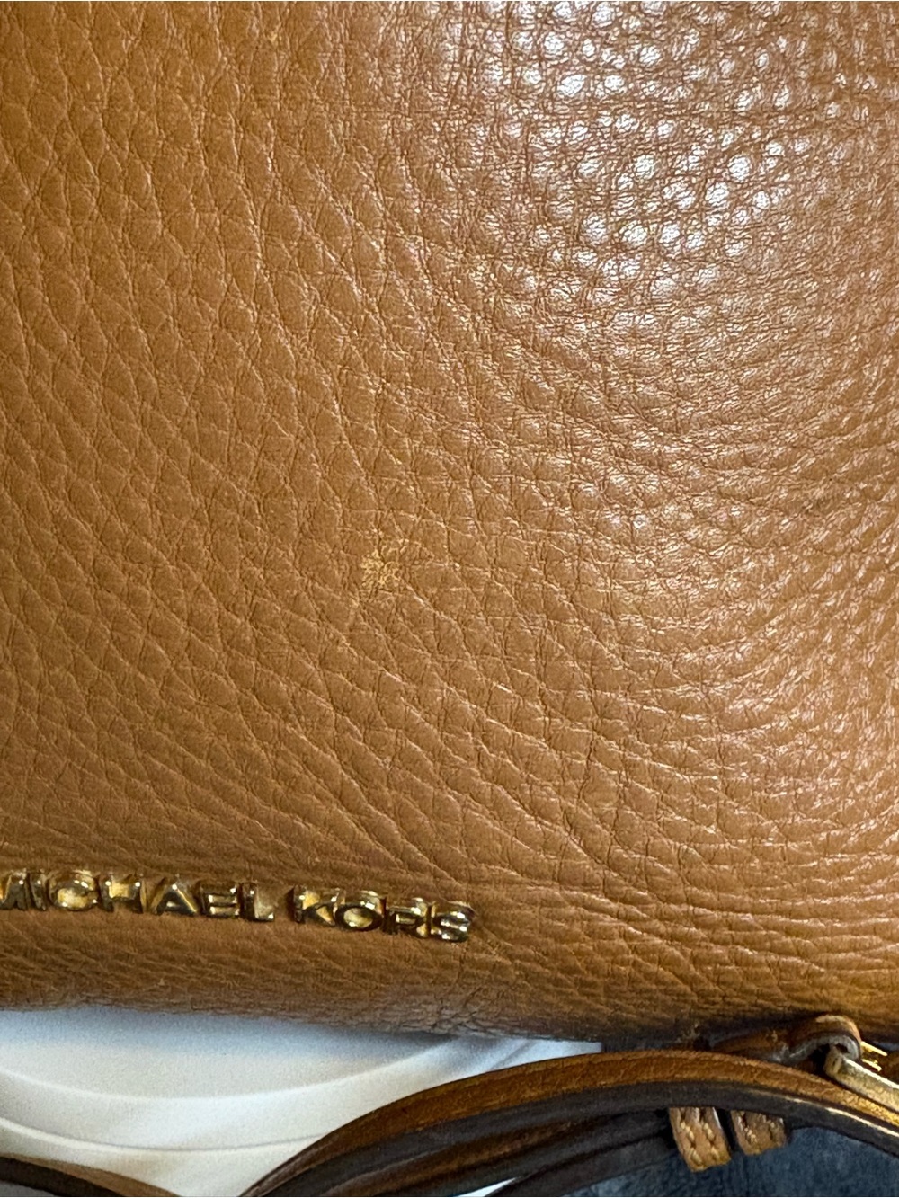 Michael Kors Weston Brown Pebbled Leather Shoulder Hobo - Picture 3 of 14